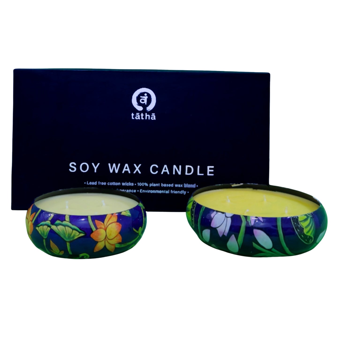 Meena Urli Candle (Set of2) - Soy Wax Candles