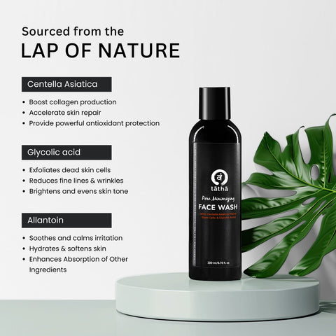 Centella Asiatica Plant Stem Cell - Pore Minimizing Face Wash