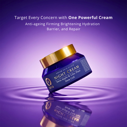 Night Cream with Swiss Apple & Lilac Pllant Stem cells