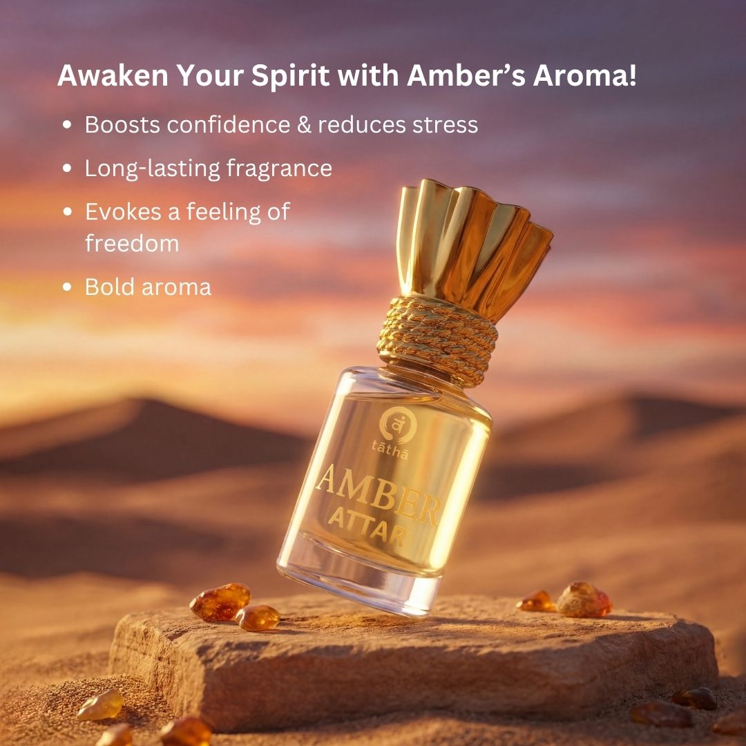 Tatha Amber White Musk Attar 6 ML