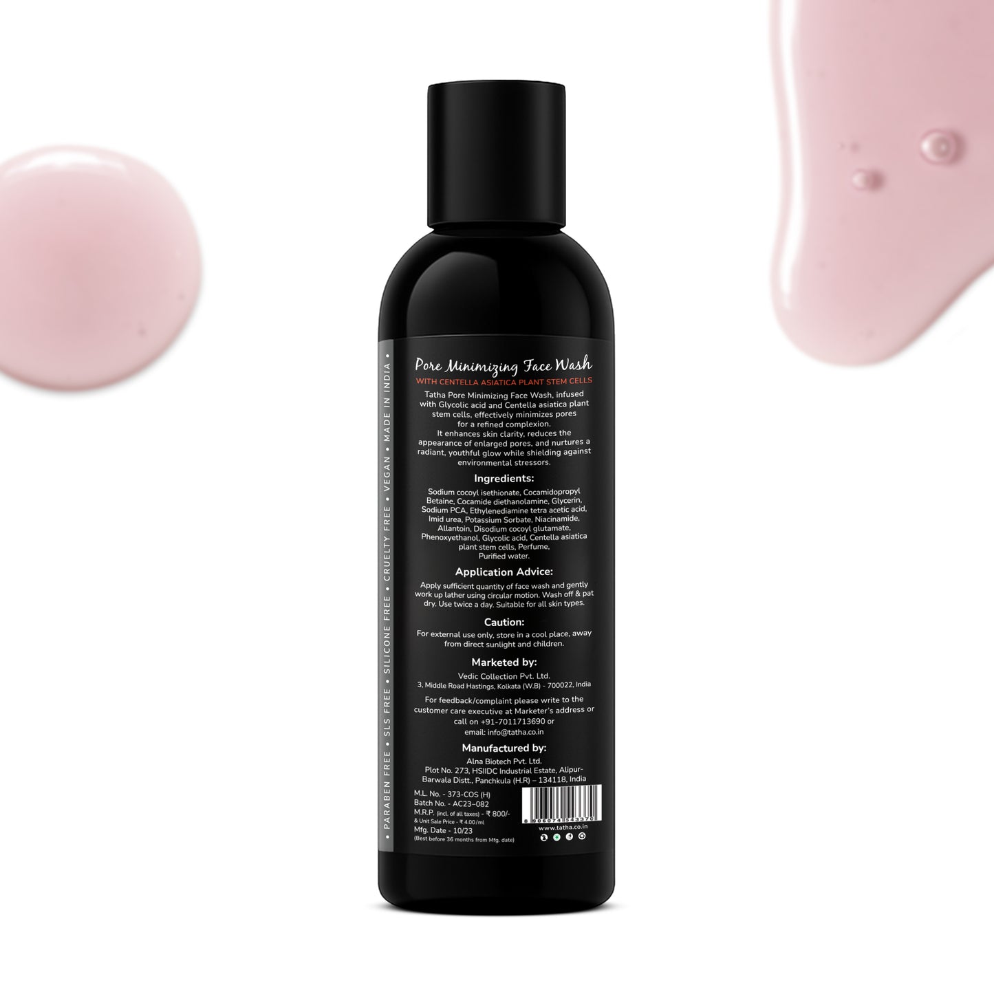 Centella Asiatica Plant Stem Cell - Pore Minimizing Face Wash