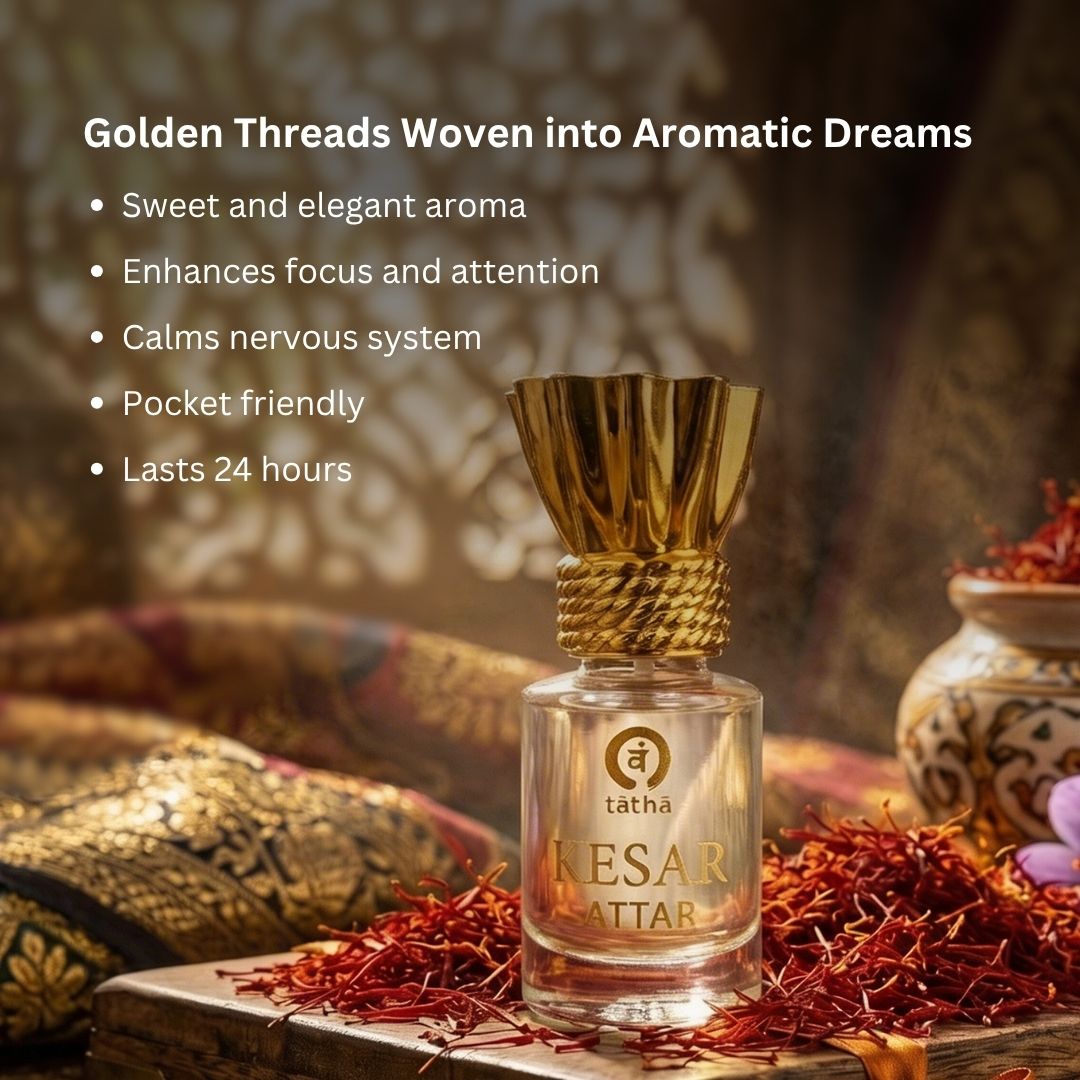 Kesar/Saffron Attar 6 ml