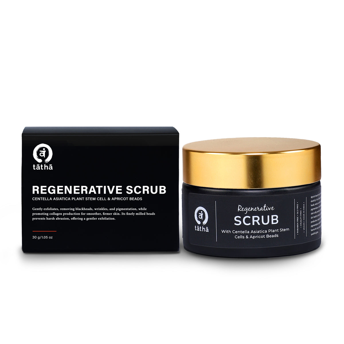 Regenerative Face Scrub with Apricot Beads
