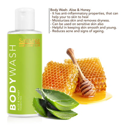 Samaya Aloe & Honey Body Wash