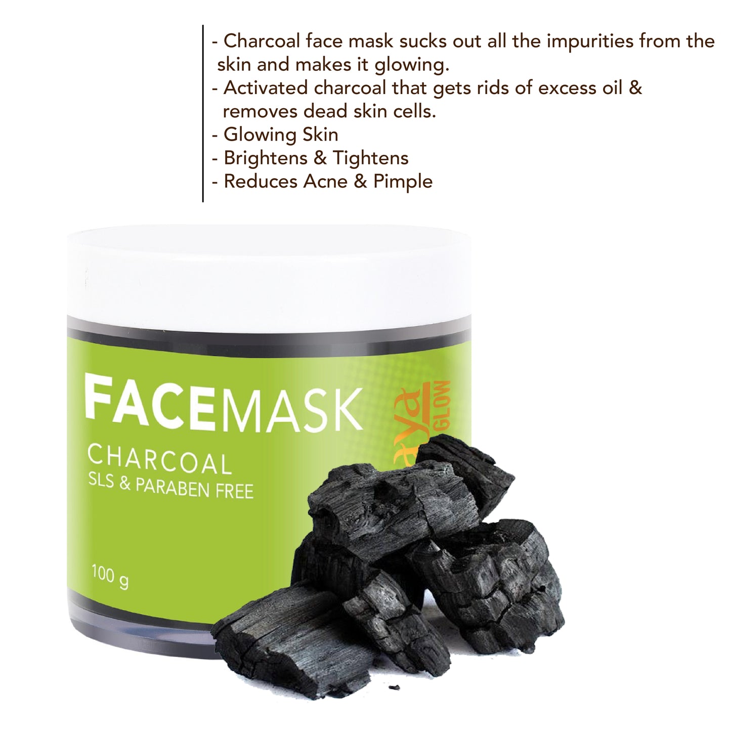 Samaya Charcoal Face Mask