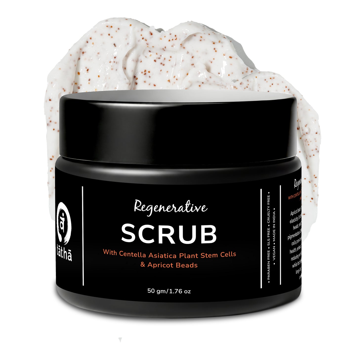 Regenerative Face Scrub with Apricot Beads