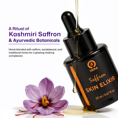 Saffron Skin Elixir Facial Oil Serum