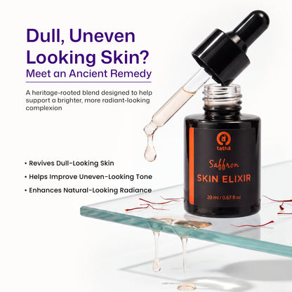 Saffron Skin Elixir Facial Oil Serum
