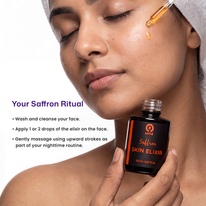 Saffron Skin Elixir Facial Oil Serum