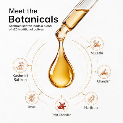 Saffron Skin Elixir Facial Oil Serum