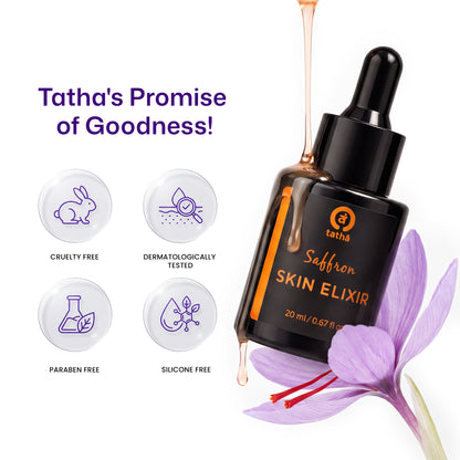 Saffron Skin Elixir Facial Oil Serum